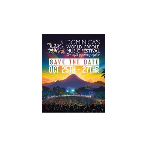 Dominica's World creole Music Festival - Du Jeudi 24 au lundi 28 octobre 2024