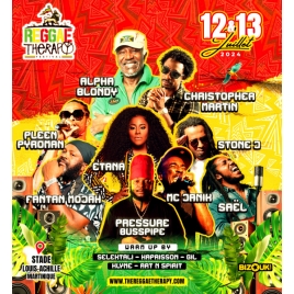 Concert Reggae Therapy - Le 12 et le 13 juillet 2024  au stade Louis Achille