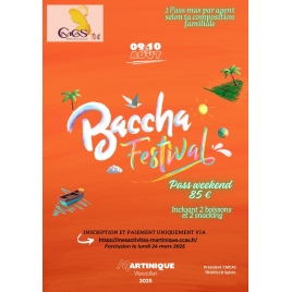 Baccha festival les 9 et 10 Août 2025 - Au vauclin