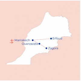 Voyage au Maroc du 28 novembre au 8 décembre 2025