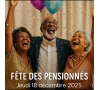 Fête des Pensionnés - Le jeudi 18 décembre 2025