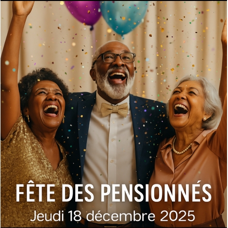 Fête des Pensionnés - Le jeudi 18 décembre 2025